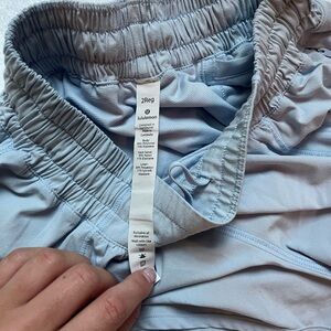 Light blue lulu shorts